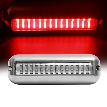 

Stainless Steel Under Water Pontoon Waterproof Lamp Bulb boat accessories marine hardware 42LED Underwater Boat Transom Light