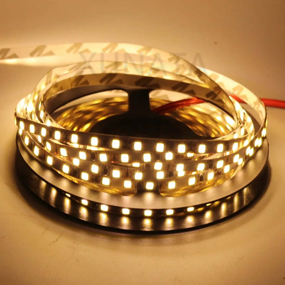 5m 12V 600LED 5054 LED Strip Light Flexible LED Ribbon Waterproof LED Tape Diode Tape Ice Tape for Decoration