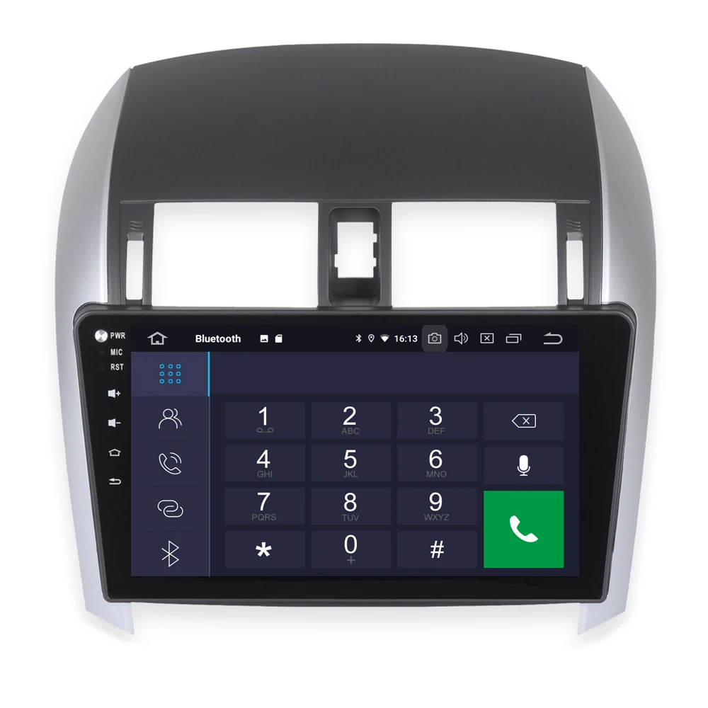 Excellent RoverOne For Toyota Corolla 2007 - 2012 Android 9.0 Autoradio Car Multimedia Player Radio GPS Navigation Head Unit NO DVD 3