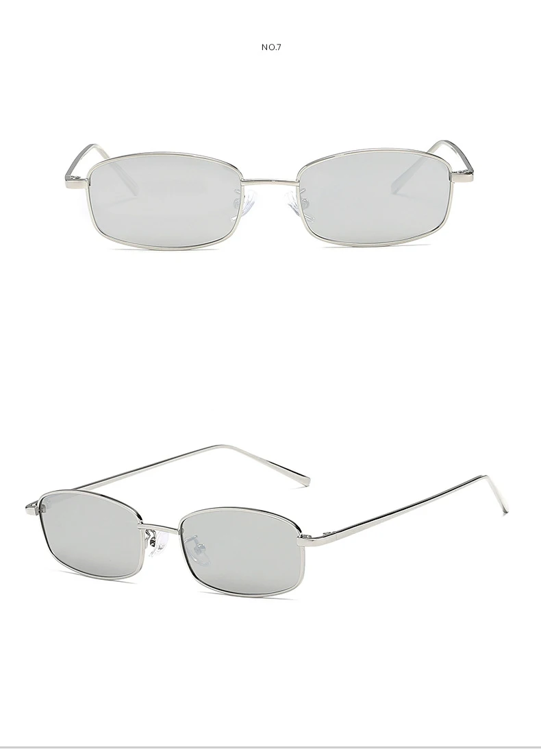 Золотая Серебряная маленькая рамка квадратные очки с прозрачными линзами оптические корректирующие очки при близорукости оправа для женщин и мужчин occhiali 7780CJ