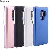5000mAh S9 чехол для зарядного устройства для samsung S9 Plus, тонкий внешний аккумулятор, чехол для зарядки, ультра тонкий чехол для резервного зарядного устройства