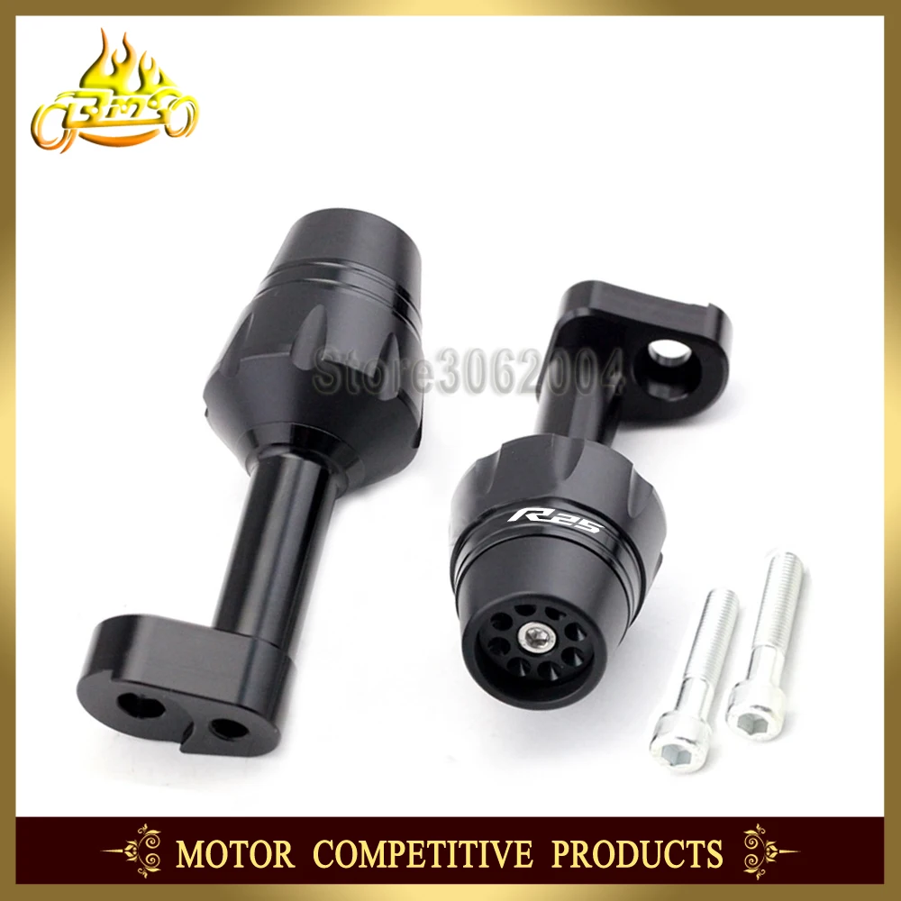 

Frame Slider Crash Protector Bobbins Falling Protection Motorcycle Accessories For YAMAHA YZF-R25 YZF R25 YZFR25 2014-2015 CNC