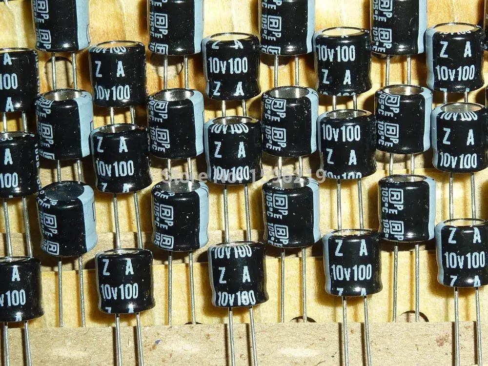 

10pcs 100uF 10V RUBYCON ZA Series 6.3x7mm Ultra Low impedance 10V100uF Aluminum Electrolytic capacitor