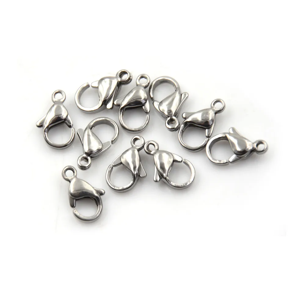 Выберите застежки из нержавеющей стали для изготовления ювелирных изделий ожерелье браслет DIY ювелирные изделия 10 шт