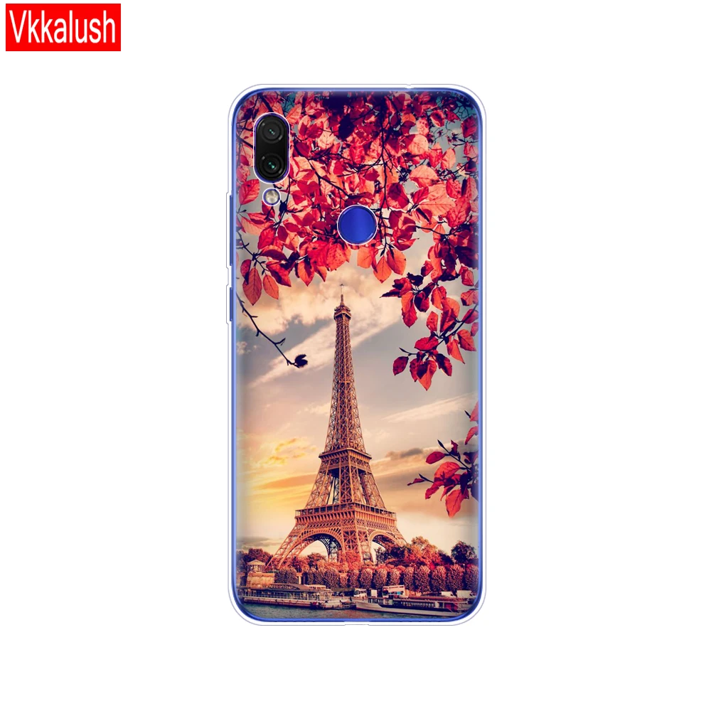 80021 Чехол для Xiaomi Redmi Note 7, силиконовый мягкий ТПУ с рисунком, чехол для Xiaomi Redmi Note 7 PRO, 6,3 дюймов, Fundas Coque Redmi Note7, чехлы - Цвет: 80021