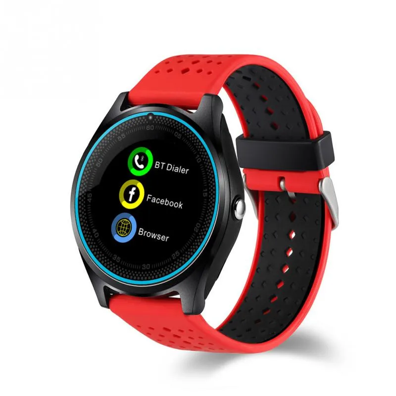 

Smart Watch With Camera Smartwatch Pedometer Health Sport Clock Hours Men Women Smartwatch For Android IOS pk dz09 A1 gt08