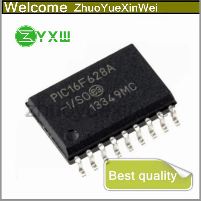 

10PCS/lot PIC16F628A-I/SO PIC16F628A 16F628A PIC16F628 16F628 SOP18 IC