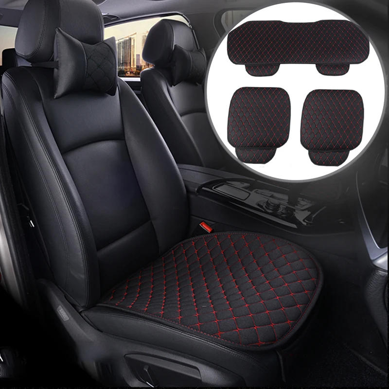 

Cars Accessories Car Seat Cover PU leather Auto Universal Seats Cushion Cars Seat Protection Automobile Seats Decoration Covers
