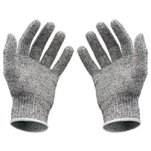 Отрезной диск из нержавеющей стали с защитой от Перчатки safety cut-доказательство ножевой металлическая сетка для кухонного мясника cut-Доказательство безопасности ПВХ Перчатки
