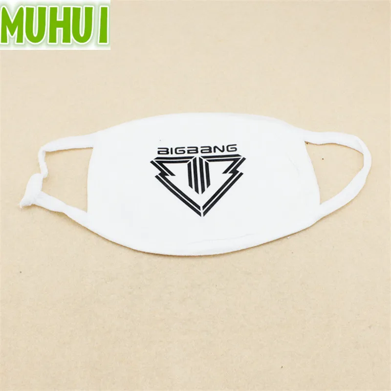 

1PC Kpop BIGBANG Logo Cotton Dustproof Mouth Face Mask Unisex Cycling Anti-Dust Facial Protective Cover Masks 18573
