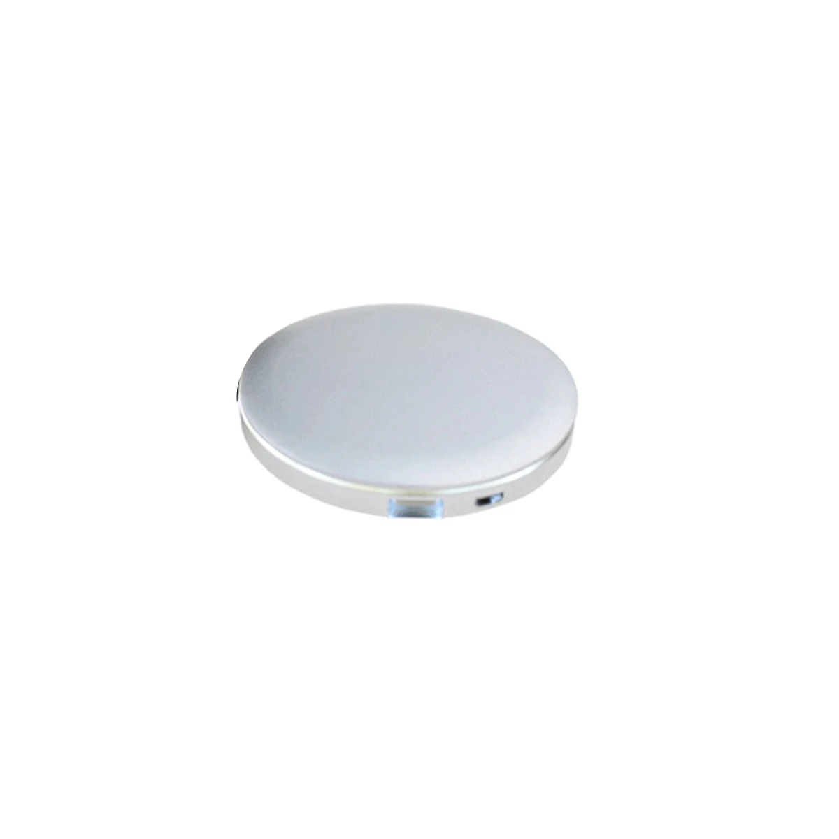 

LED Makeup Mirror with Power Bank Portable Travel Light Up Personal Makeup Mirror (Silver)