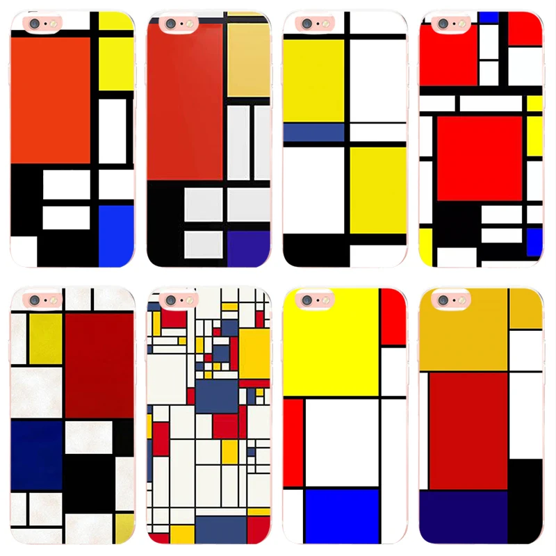 coque iphone 6 mondrian