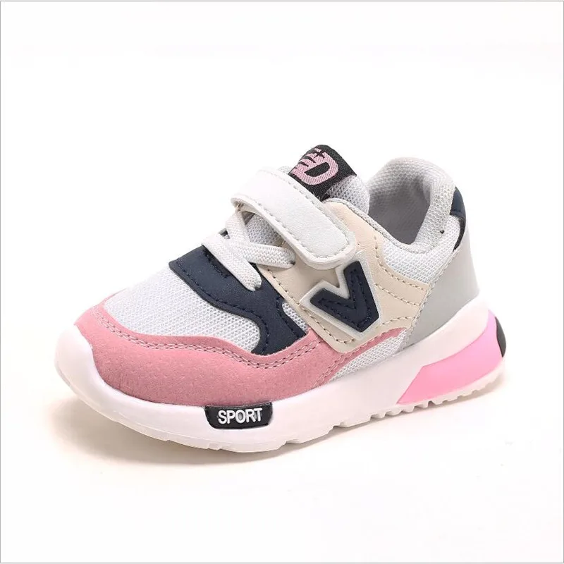 

Children's sports shoes 2019 Spring and Autumn new burst version of boys sneakers casual running shoes breathable soft bottom sh