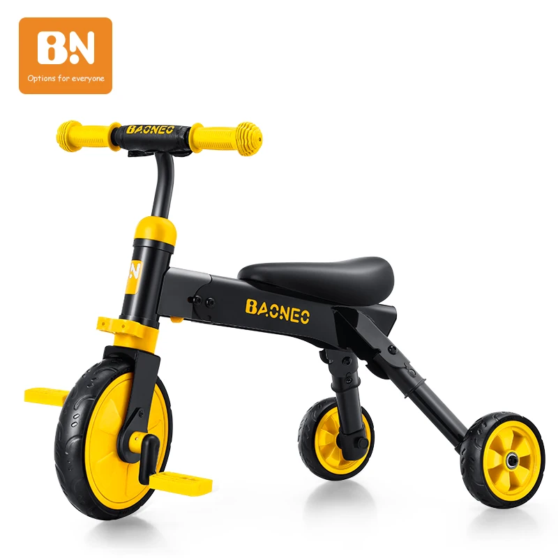 

Children's Tricycle Foldable 1-3 Year Bike Baby Bicycle Multi-function Walker Balance Car