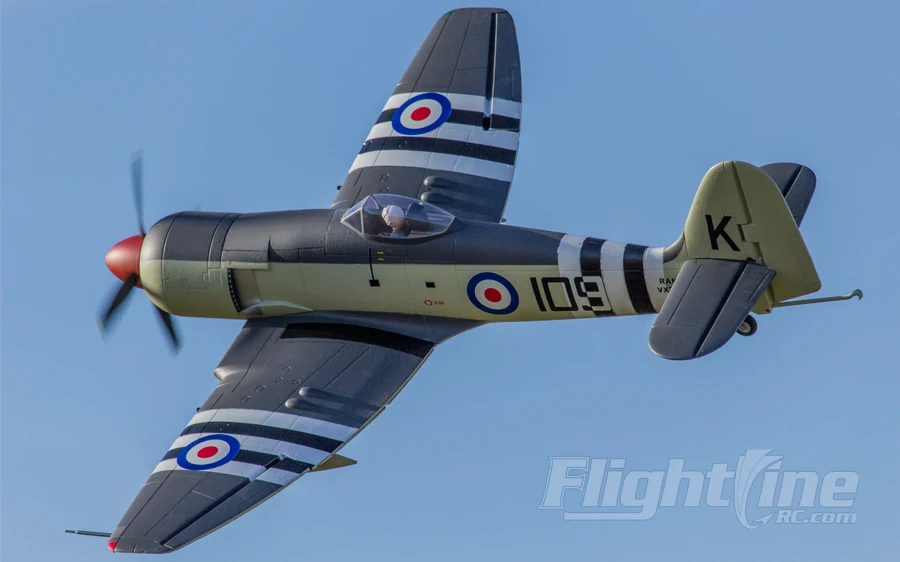 Flightline Freewing RC plane warbird Hawk Sea Fury PNP ESC или Набор выдвижной посадочный