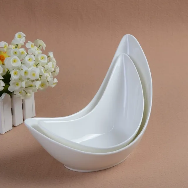 Boat shaped Ceramics Dinner Plate Decorative Porcelain Irregular ... Boat shaped Ceramics Dinner Plate Decorative Porcelain Irregular ...