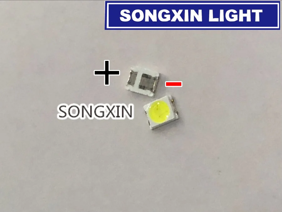 

50pcs UNI LED 3528 2835 1210 LED Backlight TV High Power 1W 3V LED Backlight Cool white For LED LCD TV Backlight Application