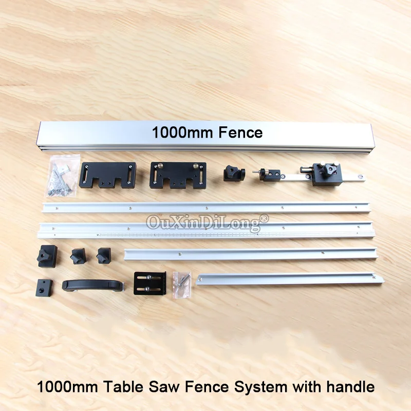 DHL Shipping WoodWorking Tool Table Saw Fence System JF1533