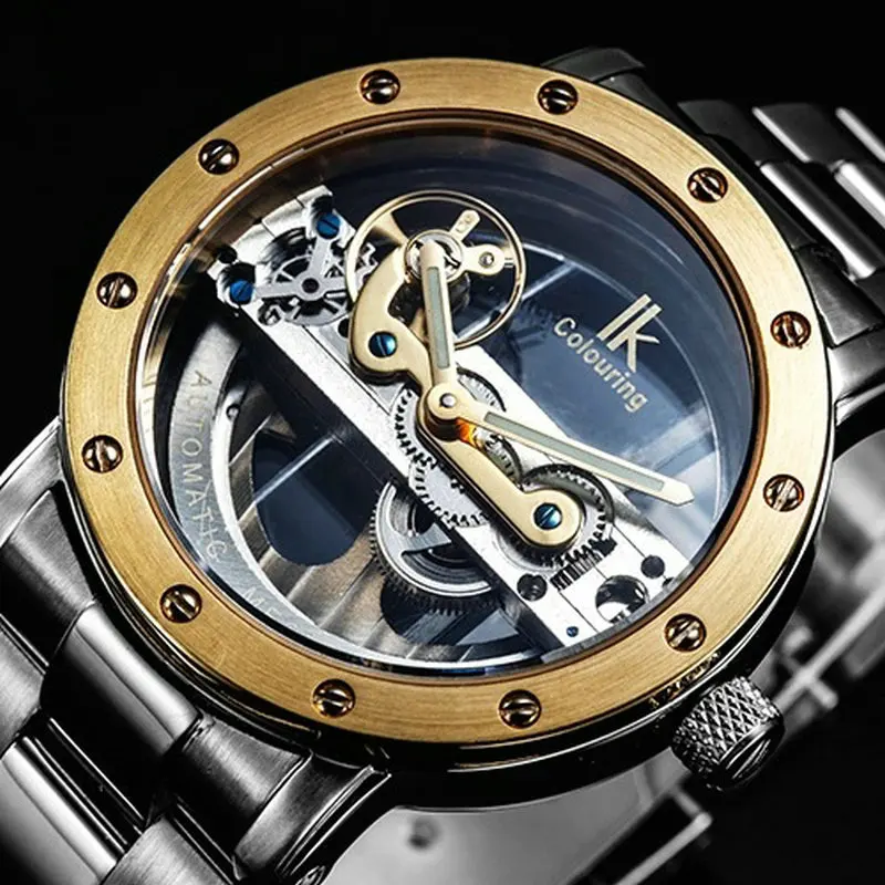 Оригинальные механические наручные часы Tourbillon для мужчин люксовый бренд бизнес