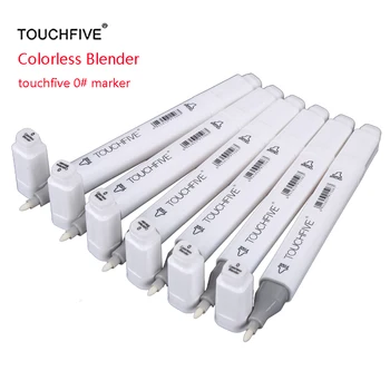 

TOUCHFIVE 0# Markers Colorless Blender Alcohol Based Ink Double Head Sketch Marker Set For Animation Design Painting Supplies