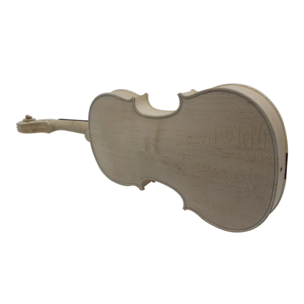 Branco sem Acabamento de Fábrica Manga de Bordo Violino Seletivo Anos Natural Seco Bricolagem Tamanho Total 10 - Image 4