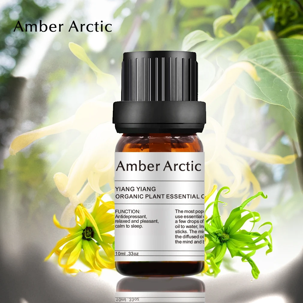 Бесплатная доставка эфирное масло Ylang натуральное растение снимает беспокойство