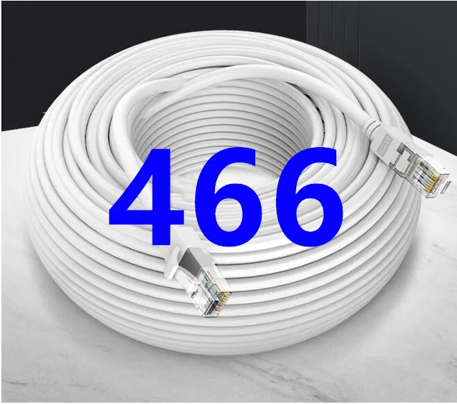 

B466 High Speed Cat 7 Ethernet Network Cable RJ45 Pure Copper Shielded Network Cable 10 Gigabit HD Transmission For PC Router