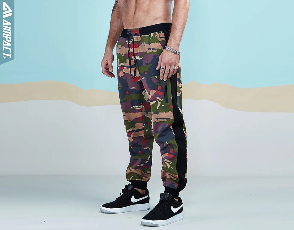 Aimpact 2017 New Camouflage Jogger Pants Men Cotton Sweatpants (18)