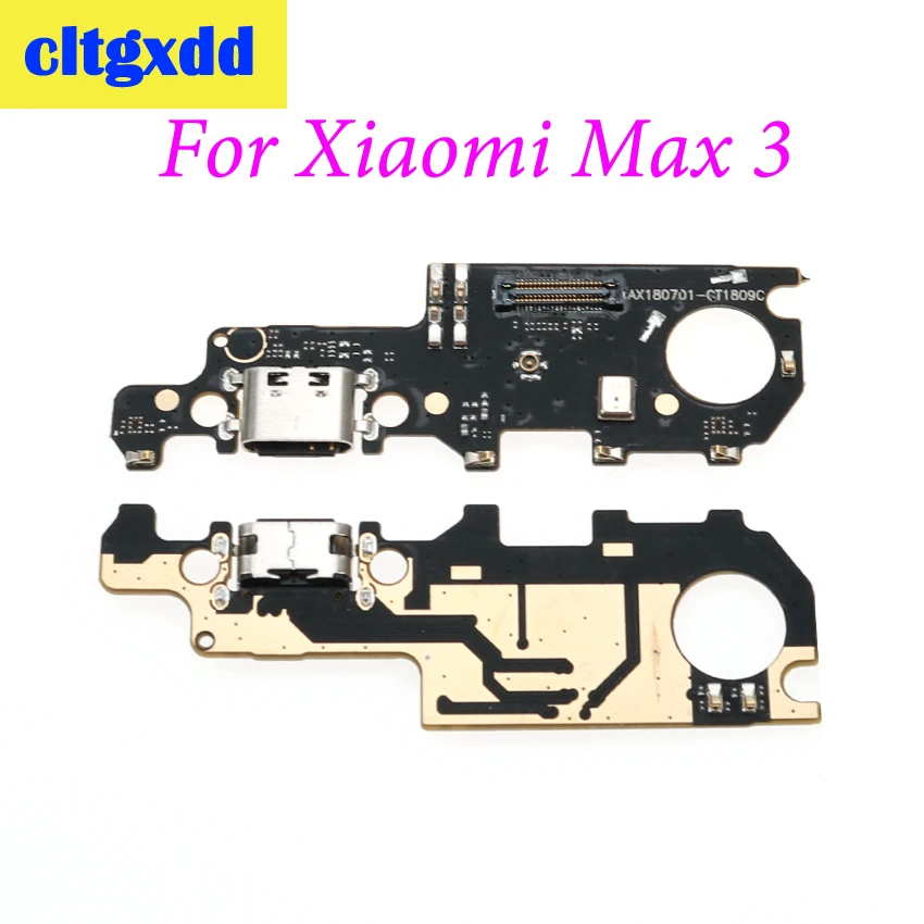 USB разъем cltgxdd для зарядки док зарядная плата с микрофоном гибкий кабель Xiaomi MAX Mi Max