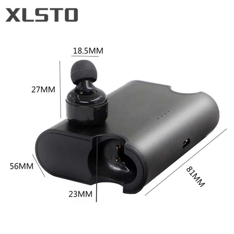 XLSTO X2T Wireless Earphone TWS Bluetooth Earphones Stereo noise canceling auricolari  Headset 1500mAh power bank box for iPhone (34)