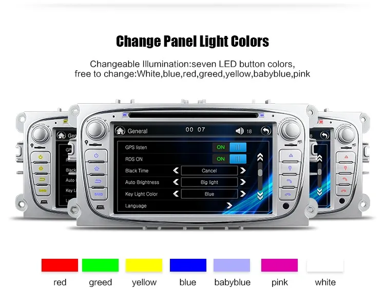 Sale Eunavi Double 2 Din 7 Inch Car DVD Radio Player For FORD/Mondeo/S-MAX/C-MAX/Galaxy/FOCUS 2 with GPS Navigation 1080P Free Map BT 10 Sale Eunavi Double 2 Din 7 Inch Car DVD Radio Player For FORD/Mondeo/S-MAX/C-MAX/Galaxy/FOCUS 2 with GPS Navigation 1080P Free Map BT 10