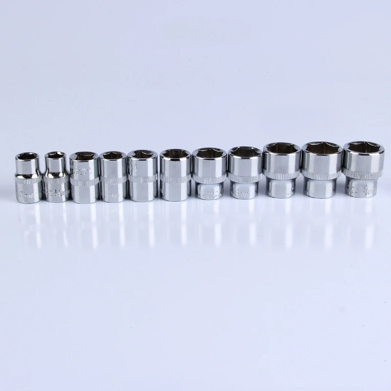 Socket Wrench Head Metric Socket Set Socket Wrench Kit Bolt Hexagon Allen Head Wrench Sleeve Head