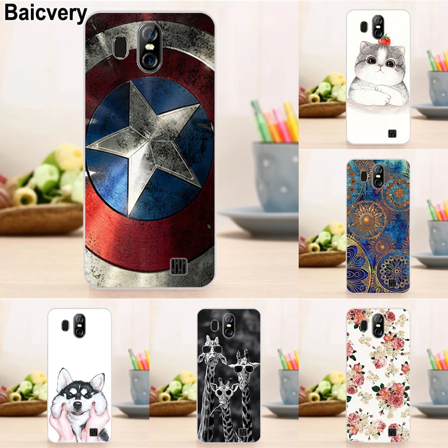 

HOMTOM S16 5.5" Fashion Soft TPU Cover Butterfly Floral Pattern Case Soft Case for HOMTOM S 16