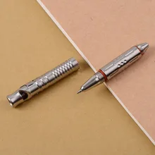 Многофункциональная тактическая Защитная металлическая гелевая ручка Вольфрамовая сталь атакующая головка с спасательным свистком