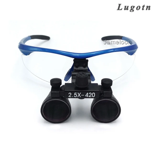 2.5X grossissement dentaire loupe binoculaire médicale loupes antibuée