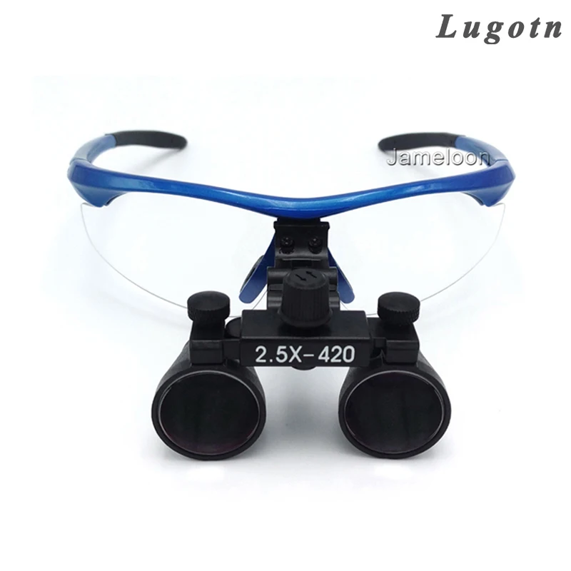 Loupe dentaire grossissement 2.5X loupes binoculaires médicales