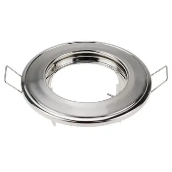 

Factory Price Recessed Light Fixture Led Spot Light Fittings GU10 MR16 Holder Round Downlight Frame Housing Cut Out Size 55mm