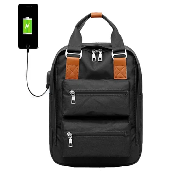 

USB Charging Backpack Fashion Brand Backpack Boys Girls Bags Multipurpose Backpack Large Capacity College Style