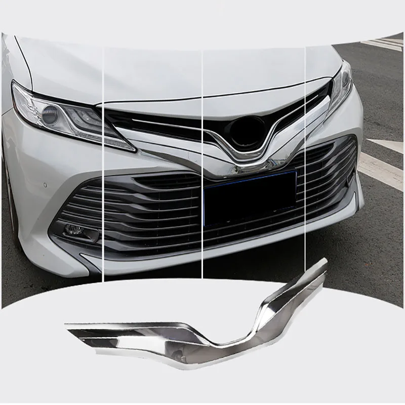 Car Styling Waterproof ABS Plating Chrome Car Front Center Grille Decor