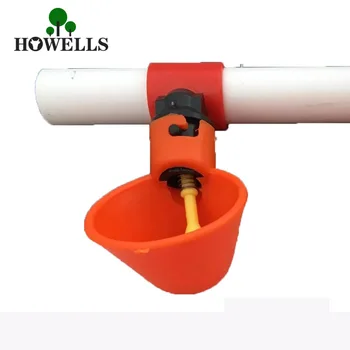 

10 Pcs Automatic Quail Chicken Drinking Chicken Fowl Drinker Cups Breeding equip Farm Animal water Supplies Accessories