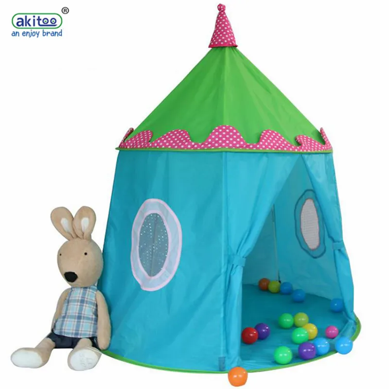 

akitoo 139 hot Tent Indoor outdoor Emotional Game Strawberry Tent Baby Trouble Playing Strawberry Tent ocean balls with mat