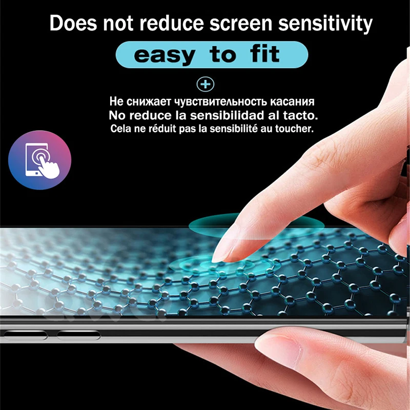 10D Hydrogel Film For Samsung Galaxy S10 S9 S8 Plus Note 9 8 A50 S10e + Full Curved Screen Protector For Samsung A7 2018 A20 A30
