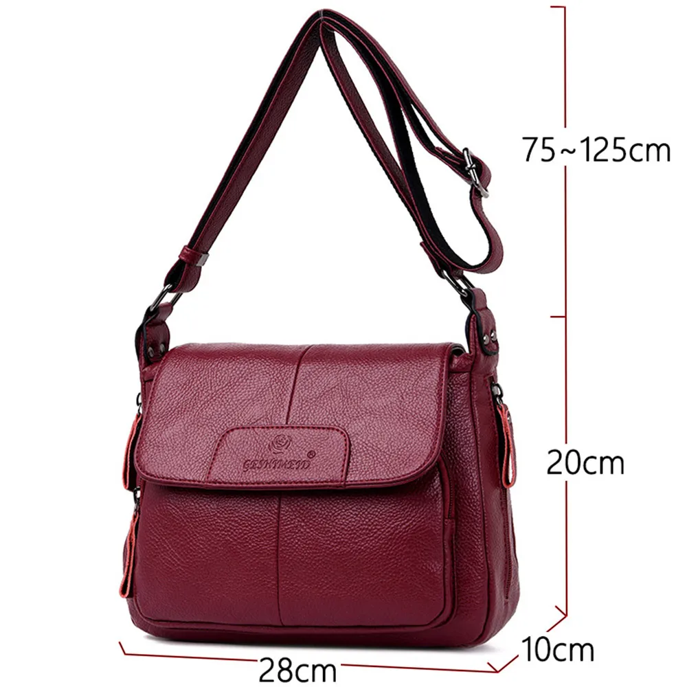 Soft Leather Luxury handbags Women bags Designer Shoulder bags for women crossbody bag purses and handbags Sac a main femme