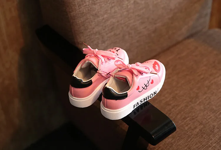 2019 Весна Детская спортивная обувь кроссовки из искусственной кожи кроссовки для мальчиков и девочек кроссовки детская обувь