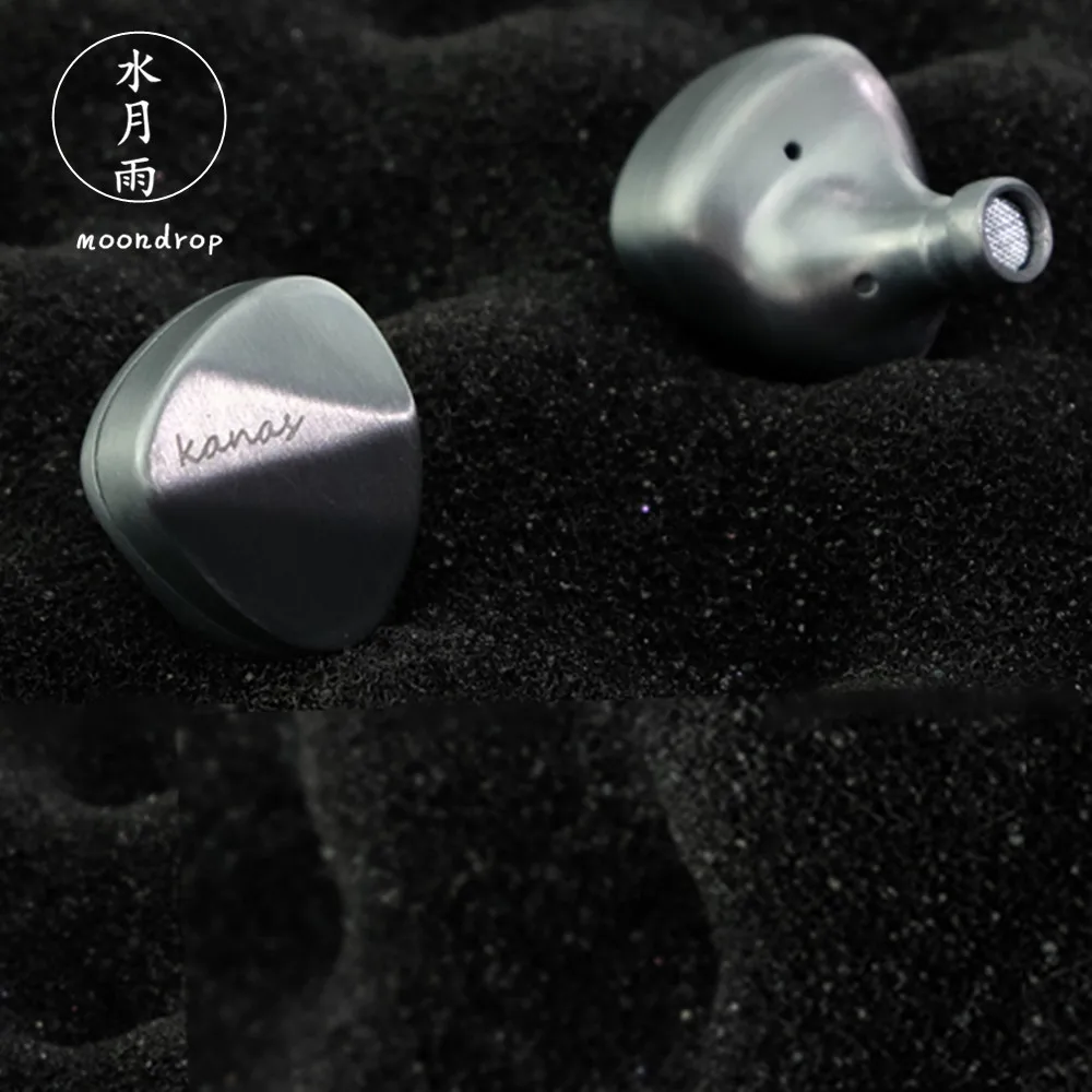Moondrop kanas Алмазная диафрагма как углерод и полиэфиркетон Динамический HiFi монитор