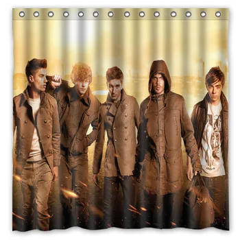 

The Wanted Waterproof Mildewproof Bath Curtain Polyester Fabric Shower Curtain For Bathroom Decor 180*180cm