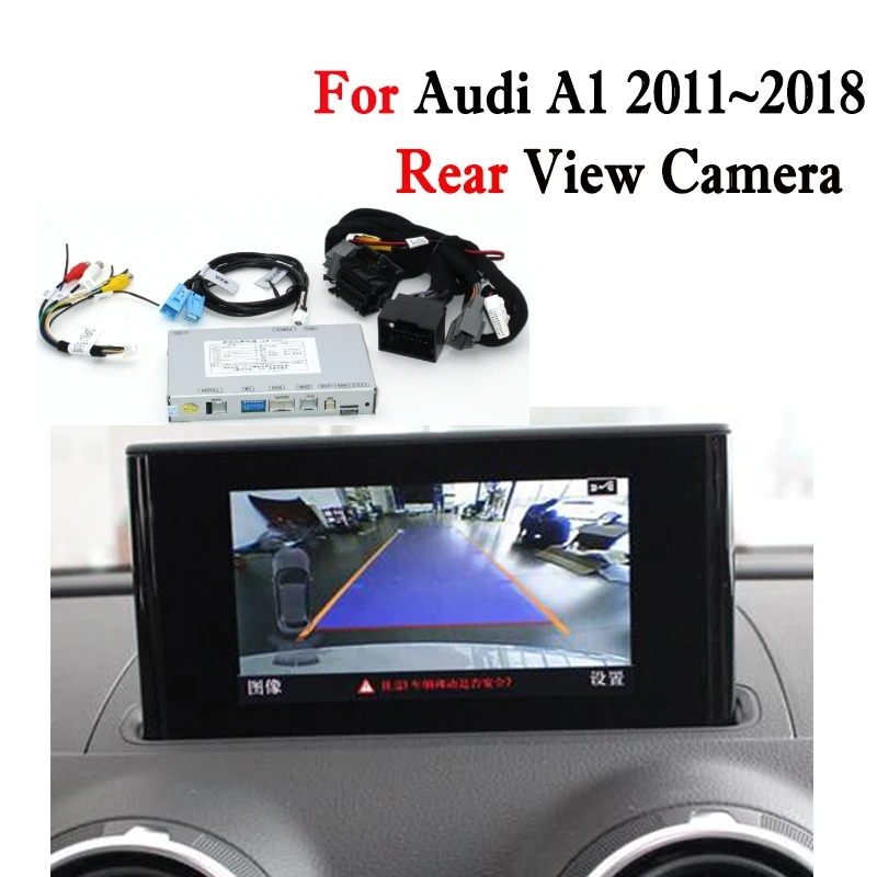 

Reversing Camera For Audi A1 2011~2018 Interface Adapter parking Front rear camera Connect Original Screen Monitor MMI Decoder