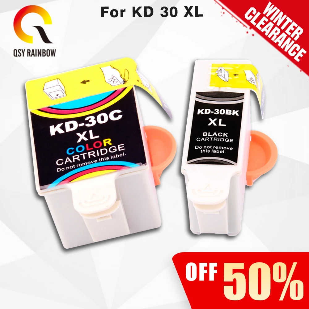 Cartuchos de tinta para impresora Kodak ESP C110 C310 C315, recambio de  tinta Compatible con 30 XL, negro y color, 2 uds.|Cartuchos de tinta| -  AliExpress