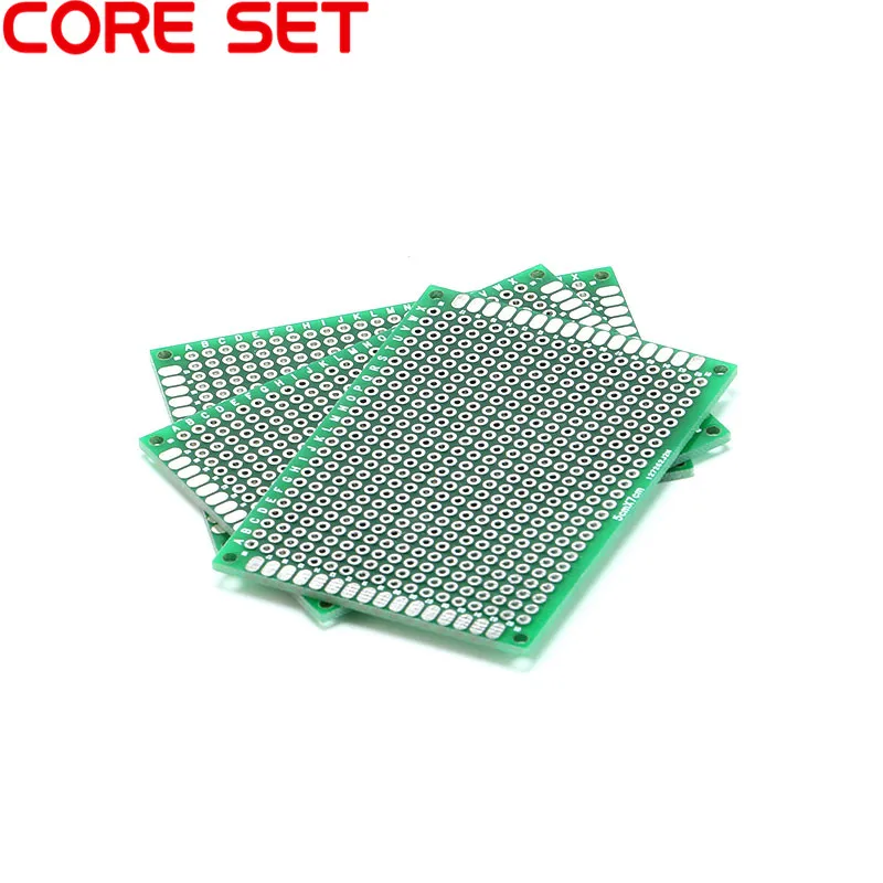 5 шт./компл. 5x7 7x9 8X12 см Двусторонняя Прототип pcb Универсальный макет печатной платы для Arduino 2,54 мм Стекло волокна