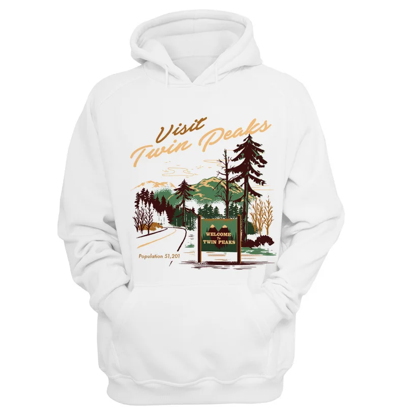 

Twin Peaks kpop hoodie 2018 Winter Fleece Hoody women V3039